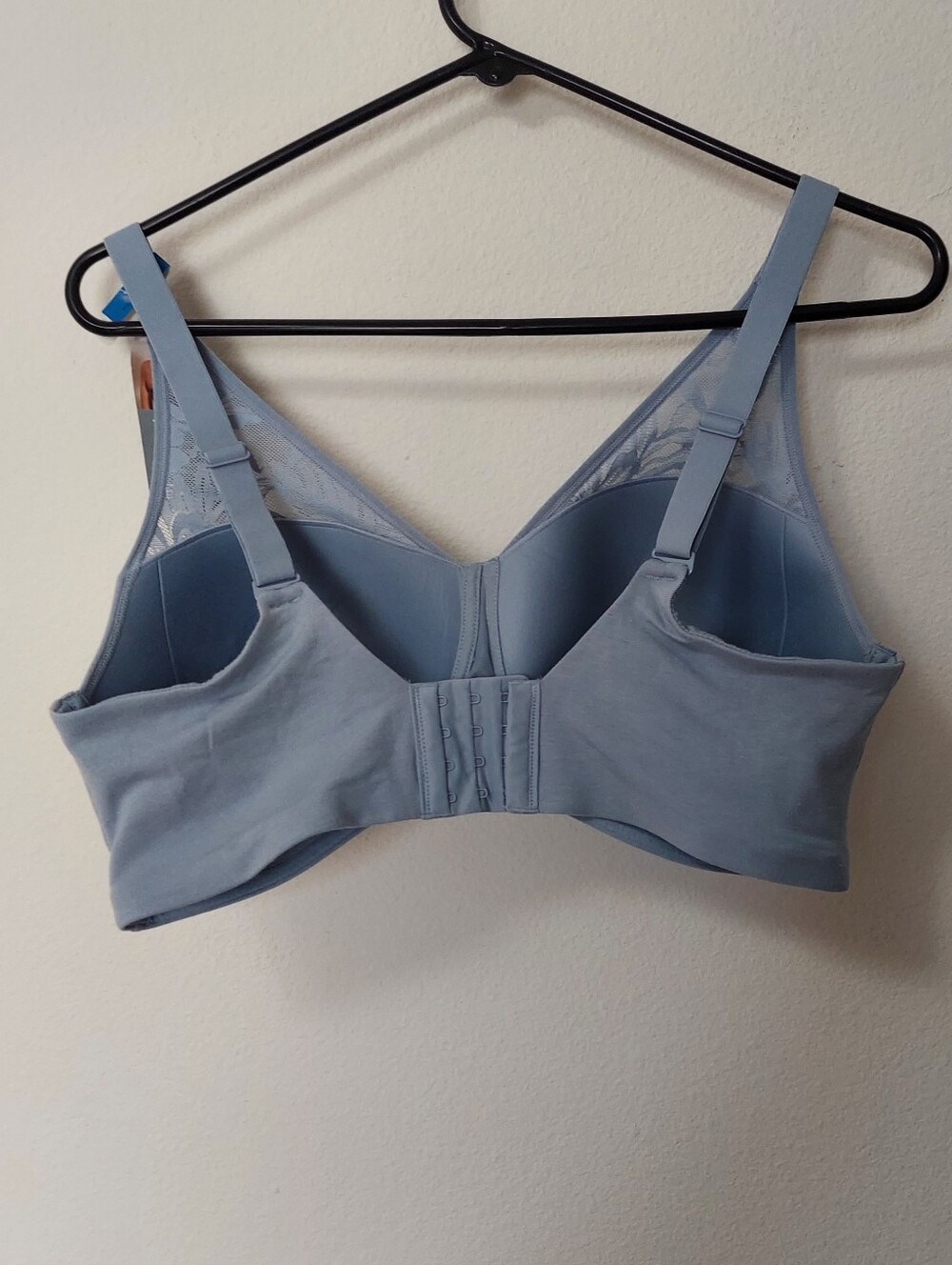 NWT Bali Breathe Pale Blue Lace Bra - Picture 5 of 5